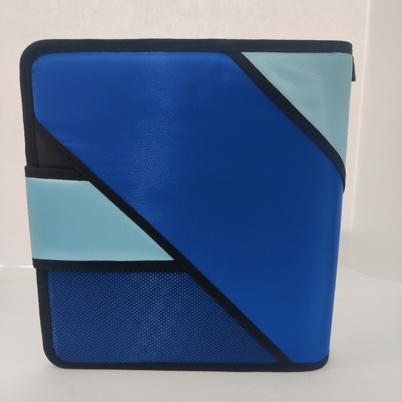 Case It  Blue The Open Tab 3 Ring Binder 2 inch Capacity - Picture 2 of 4